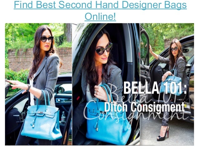 second hand designer bags online