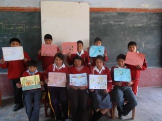 Fin de concurso de dibujo