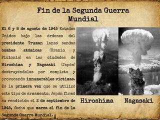 Fin de la Segunda Guerra Mundial | PDF