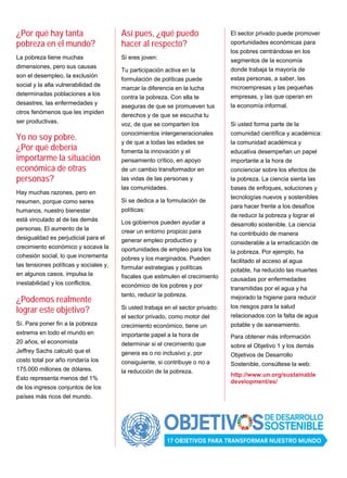 Fin de la pobreza | PDF