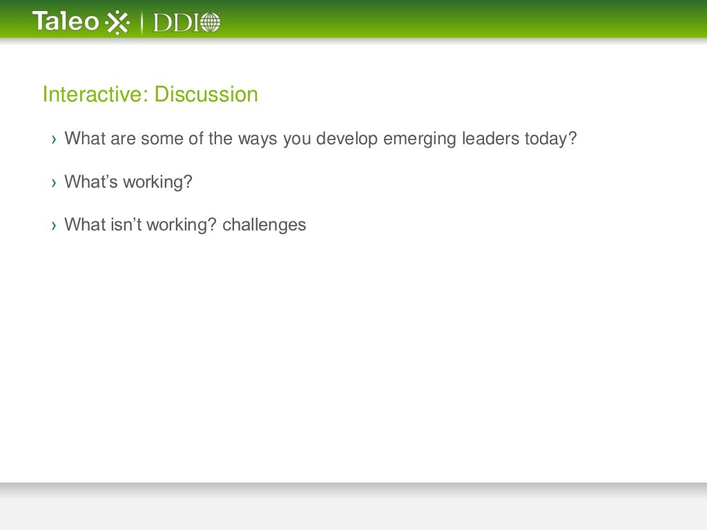 Interactive Discussion › What are