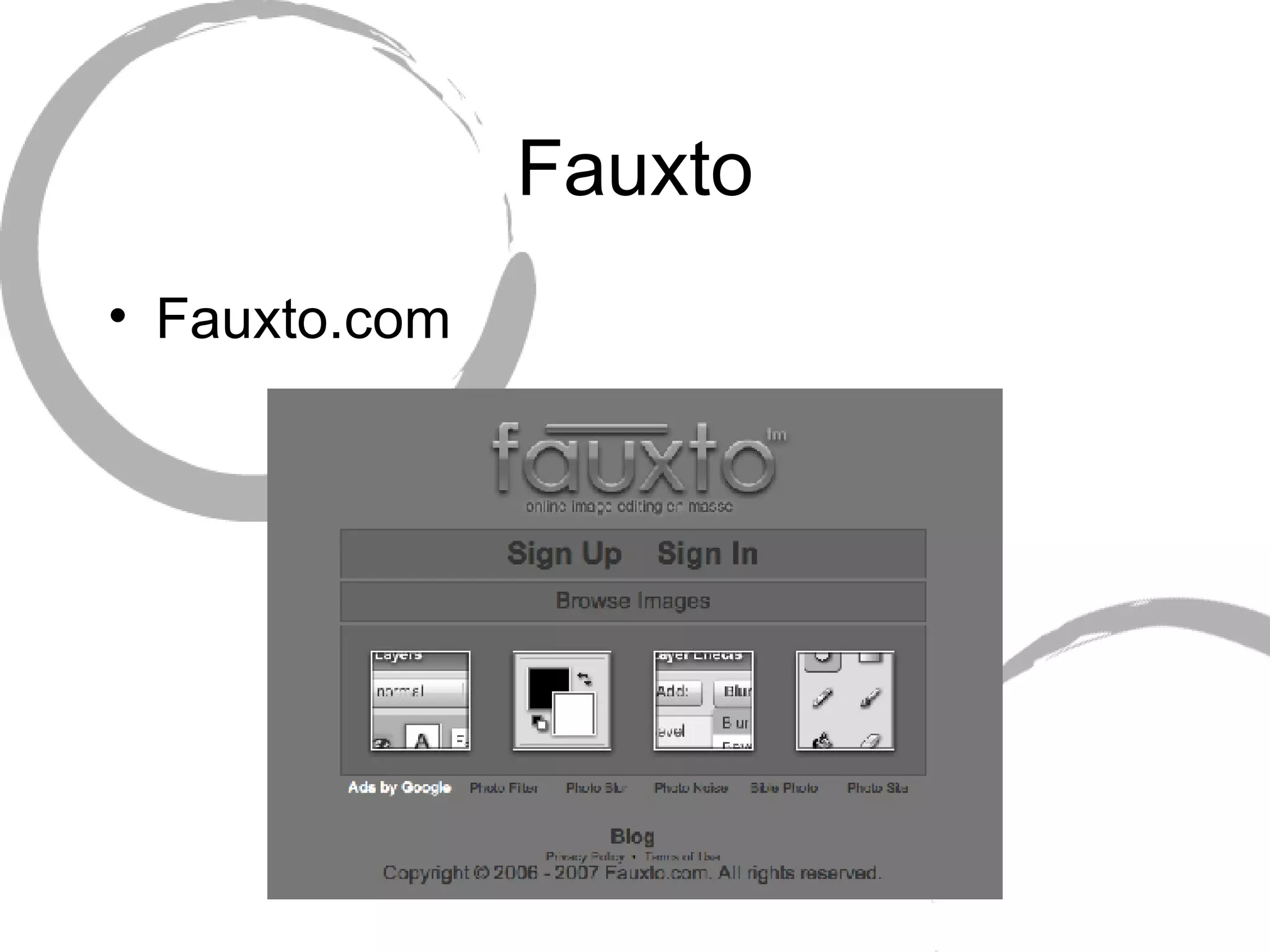 Fauxto Fauxto.com 