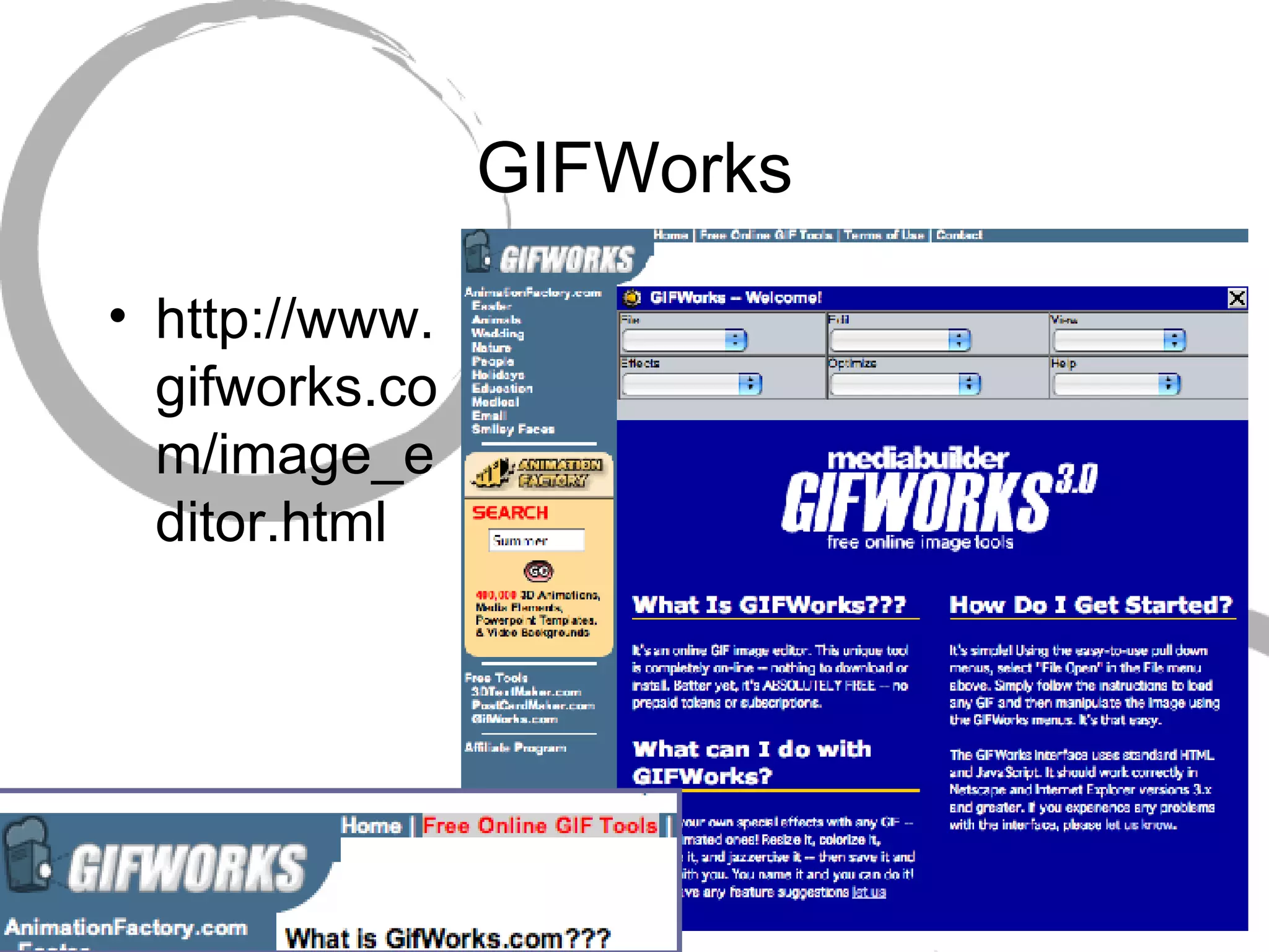 GIFWorks http://www.gifworks.com/image_editor.html 
