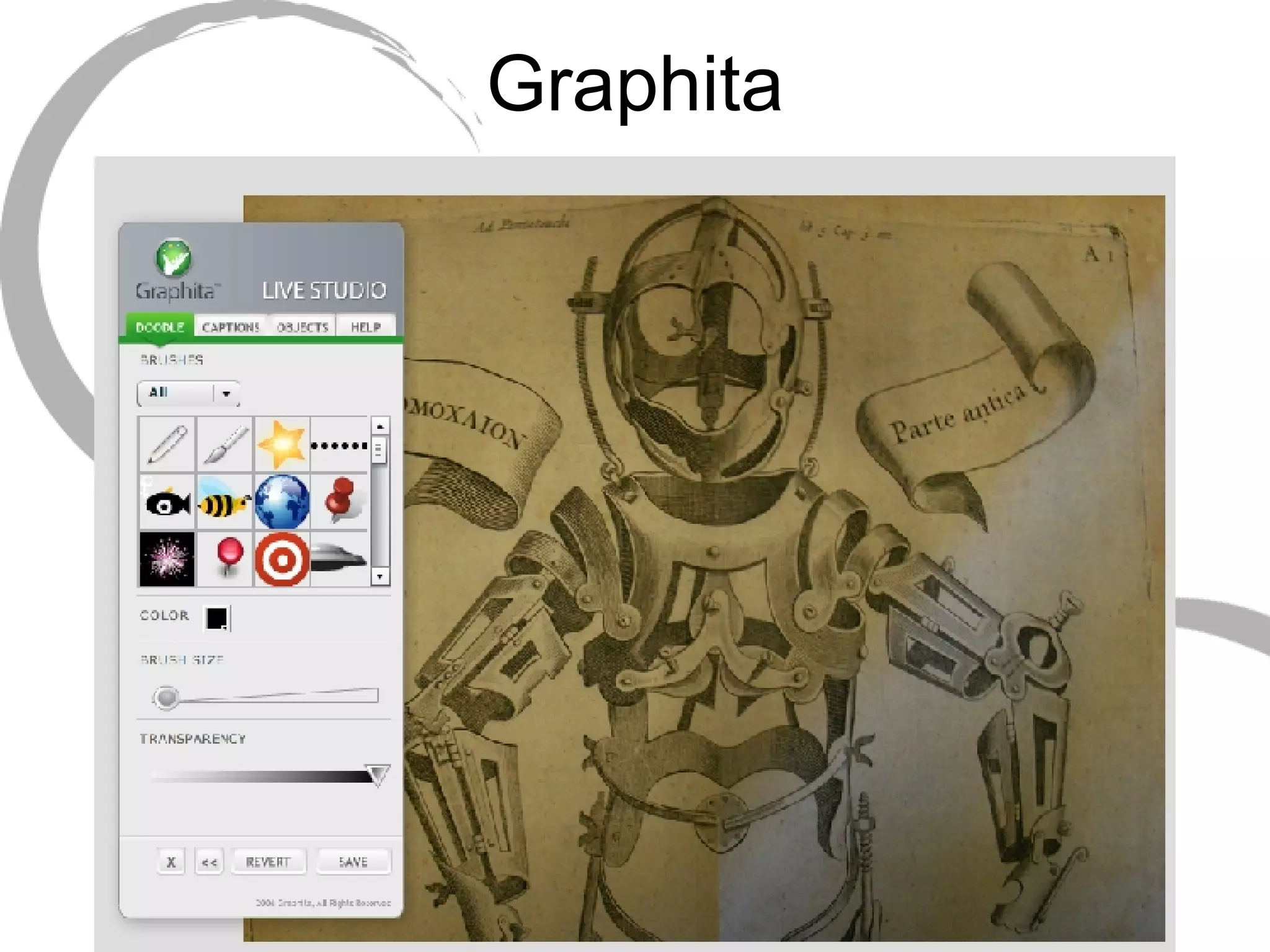 Graphita Doodle edit view (add arrows) 