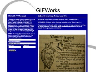 GIFWorks Output view (saving) 