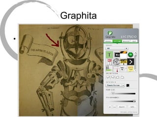 Graphita Caption edit view (add text)  