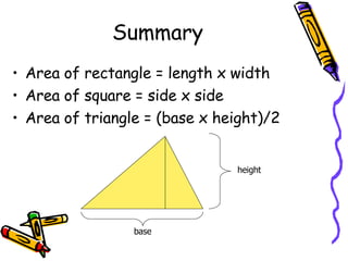 Finding Area | PPT