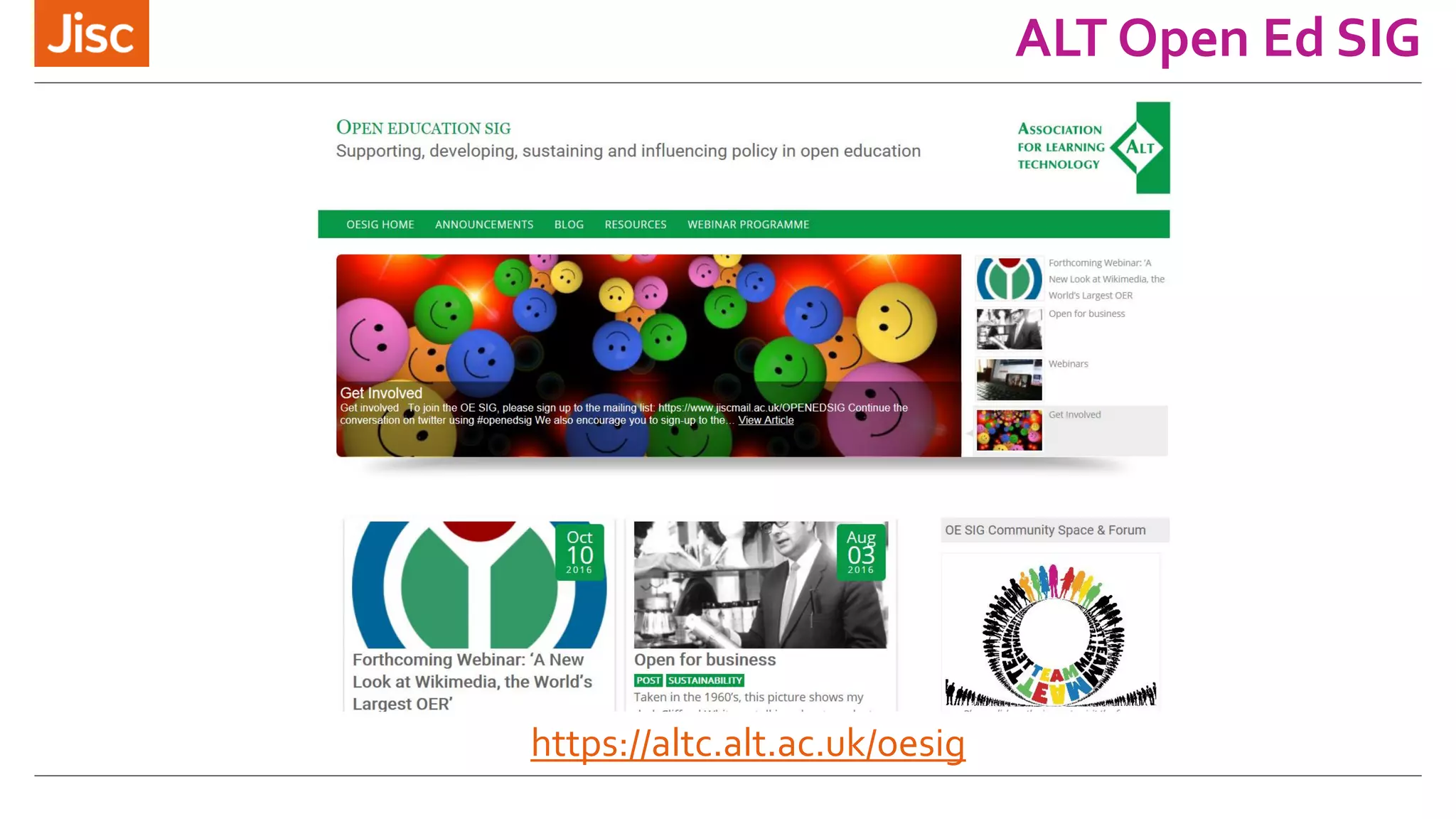ALT Open Ed SIG
https://altc.alt.ac.uk/oesig
 