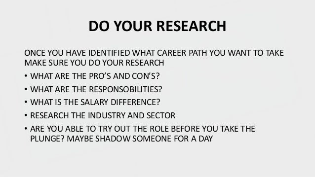 finding a new career