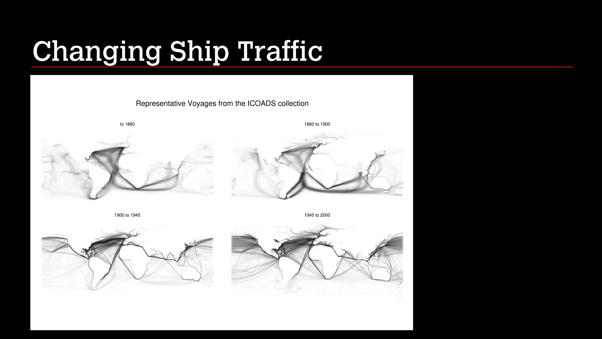 Changing Ship Traffic

 