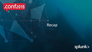 Recap
 