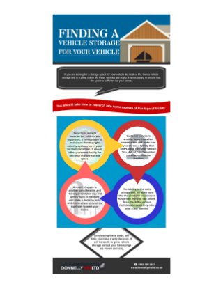 Finding a Vehicle Storage For Your Vehicle