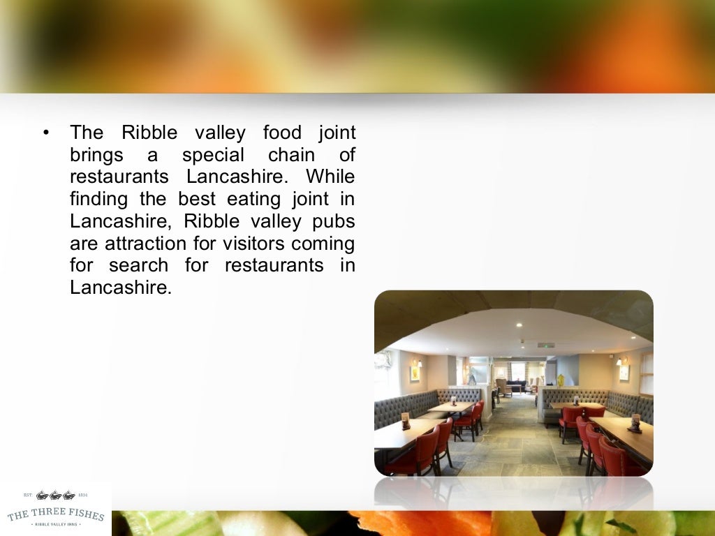 Finding best food joint in lancashire