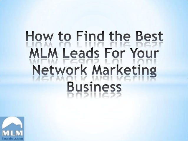 MLM Leads for Network Marketing - MLM Gateway