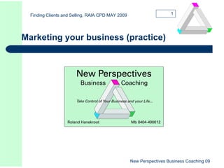 Marketing your business (practice) 