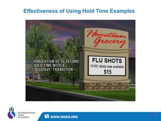 Effectiveness of Using Hold Time Examples




                                            37
 