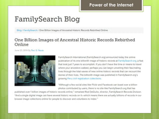 Power of the Internet
 