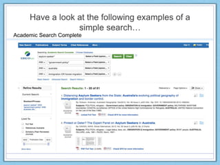 Finding information | PPTX
