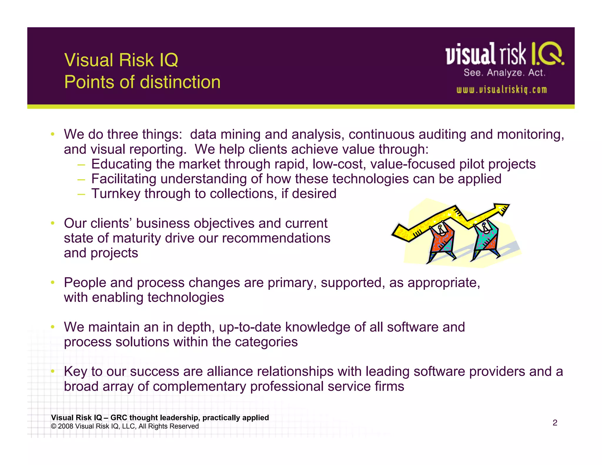 Finding Money & Detecting Fraud Super Strategies 2009 By Visual Risk Iq ...