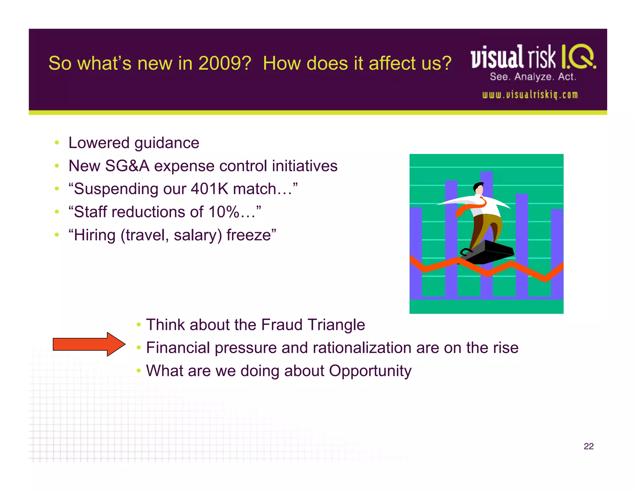 Finding Money & Detecting Fraud Super Strategies 2009 By Visual Risk Iq ...