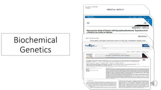 Finding Niche in Chemical Pathology- Areas of Research.pptx