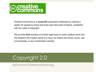 Copyright 2.0 Source www.creativecommons.org 