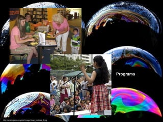 http://en.wikipedia.org/wiki/Image:Soap_bubbles_2.jpg Programs 