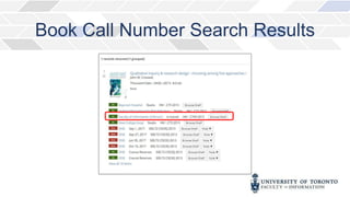 Book Call Number Search Results
 