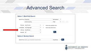 Advanced Search
 