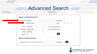 Advanced Search
 