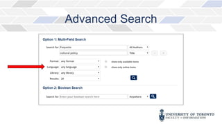 Advanced Search
 