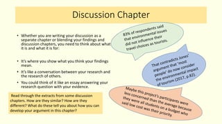 Findings and disscussion chapters | PPTX
