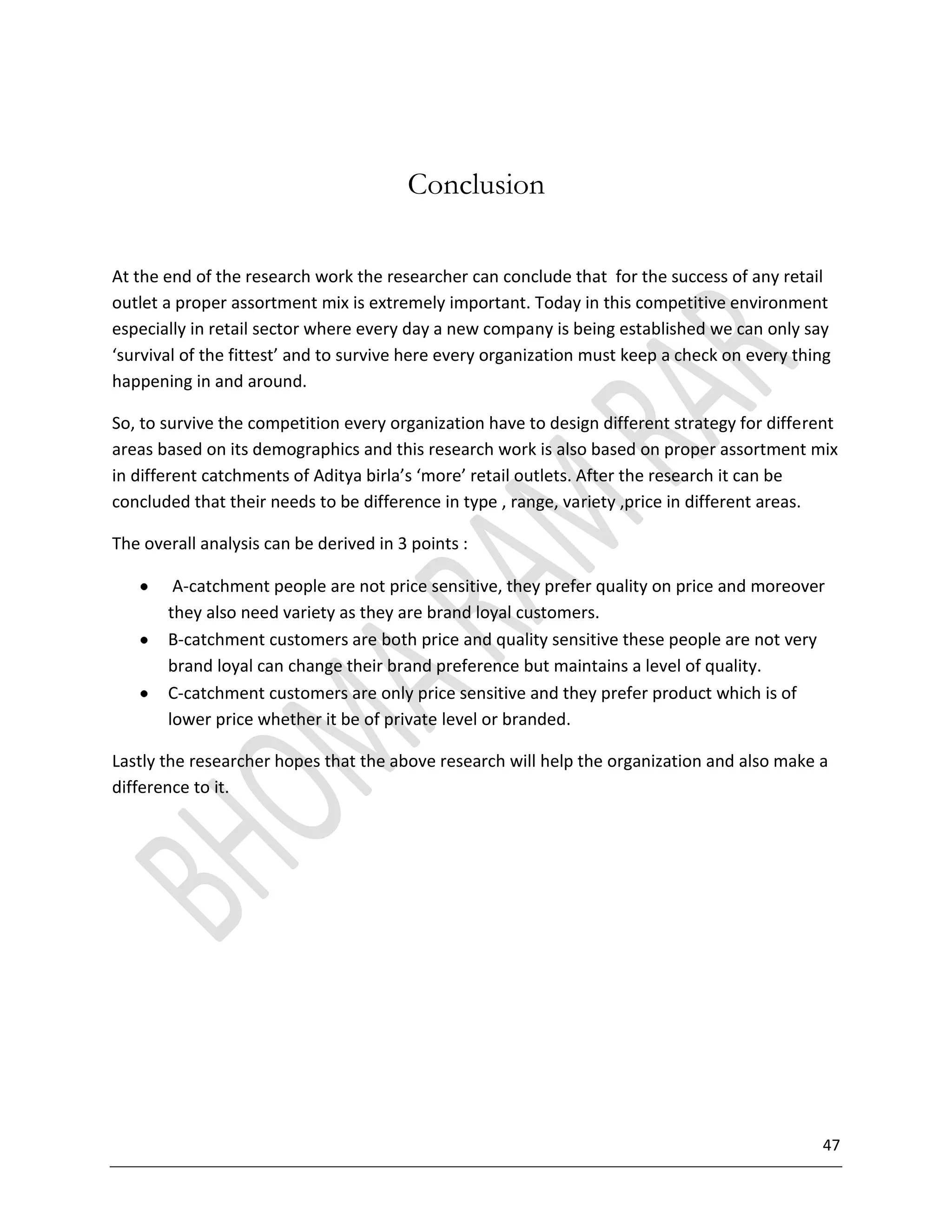 In fig 1.6  it can be seen that branded ones account to 70% of sale , while 30% purchase it loose.so it can be said that people of C-catchment want low ost gfhee or they cant afford in large quantity. 