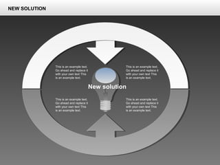 This is an example text.
Go ahead and replace it
with your own text This
is an example text.
This is an example text.
Go ahead and replace it
with your own text This
is an example text.
This is an example text.
Go ahead and replace it
with your own text This
is an example text.
This is an example text.
Go ahead and replace it
with your own text This
is an example text.
New solution
NEW SOLUTION
 