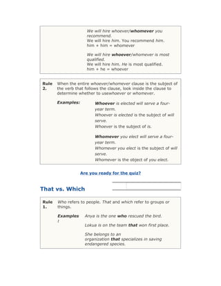 Finding subjects and verbs | DOC