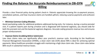 Finding the Balance for Accurate Reimbursement in OB-GYN Billing.pptx