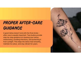 Finding the Best Tattoo Studios - in Kolkata Key Points to Know.pptx