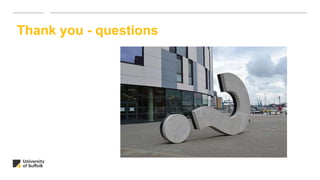 Thank you - questions
 