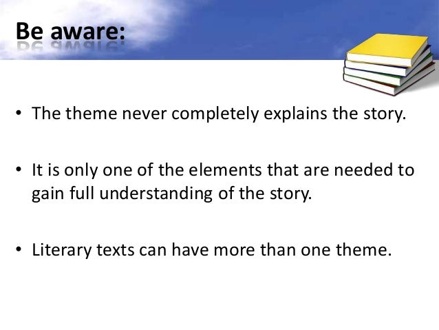theme of a story ppt