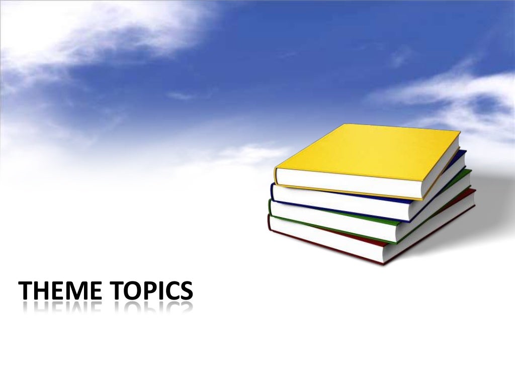 Finding themes in literature ppt