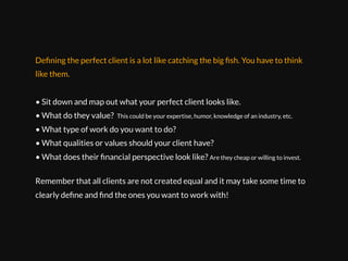 Finding the Perfect Clients | PDF