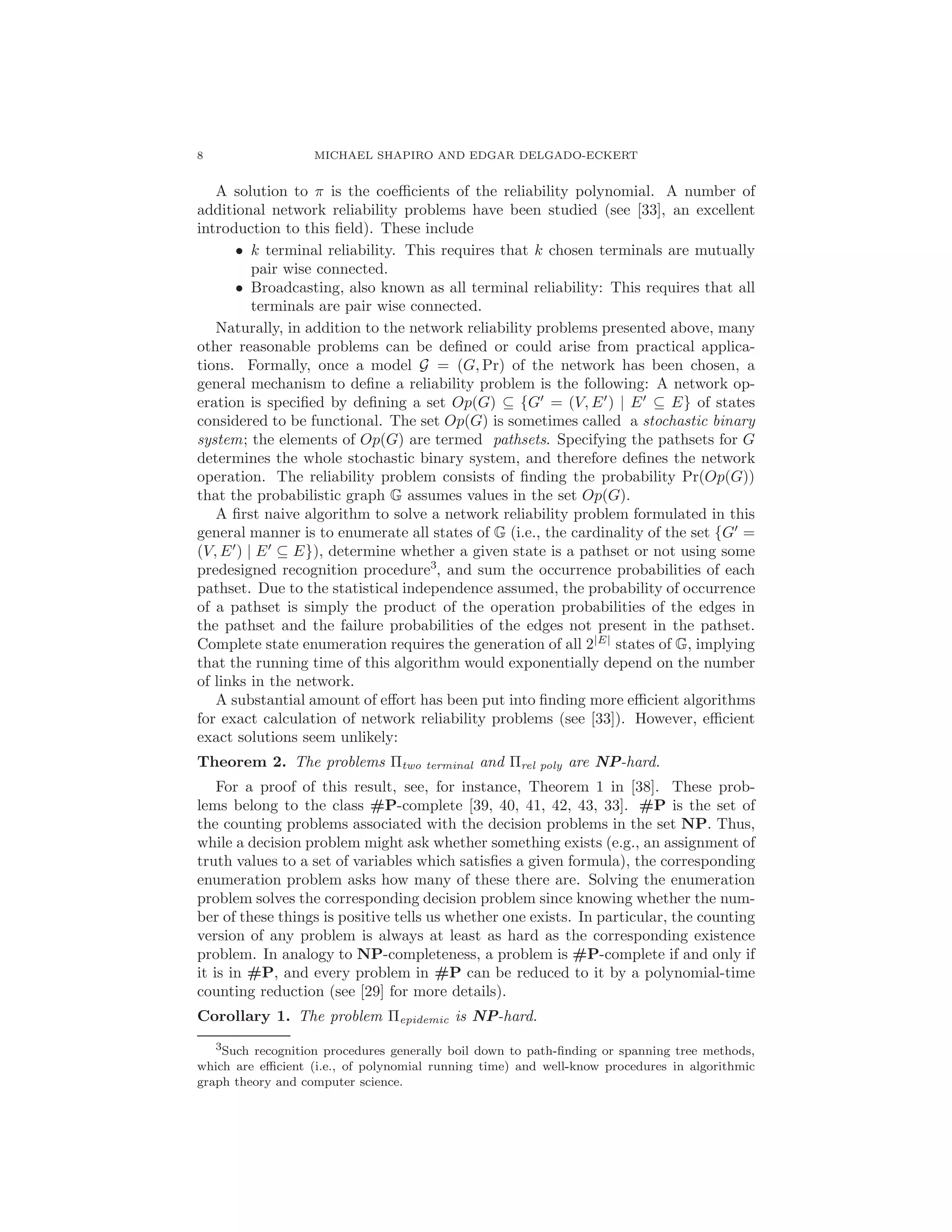 Finding the probability of infection in an sir network is np hard