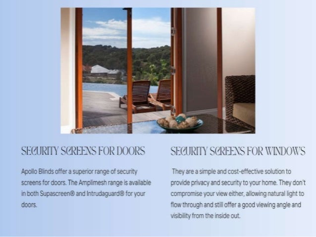 Security Screen Section Finding The Right Security Screen For Your Home | PPTX