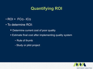 Finding the ROI in Your Quality System | PDF | Computer Software and ...