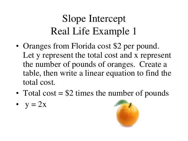 slope intercept form real life examples
Finding the slope of a line edmodo slope intercept form real life examples
Finding the slope of a line edmodo