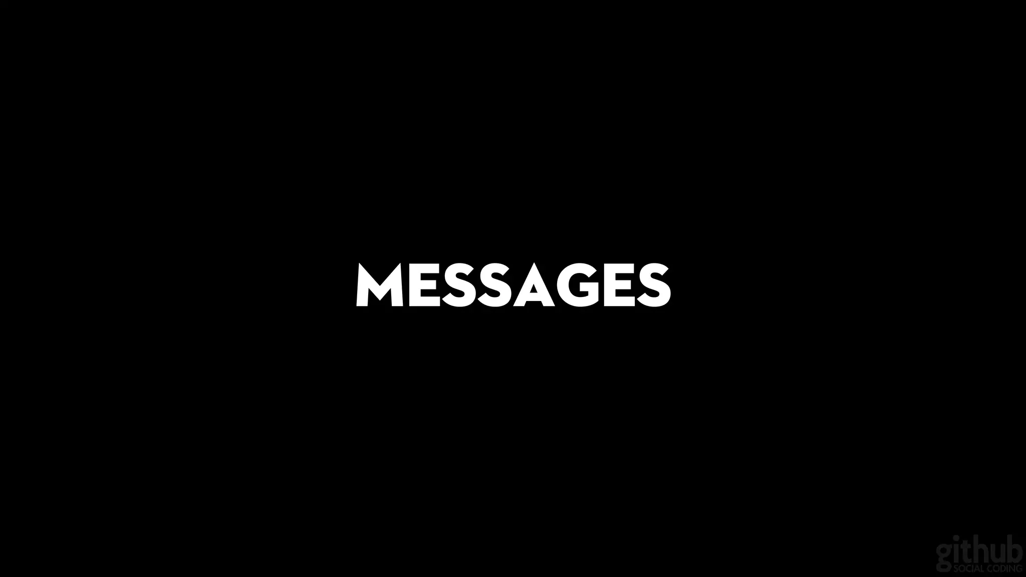 Messages
 