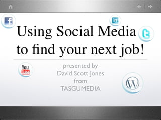 Finding Work with Social Media