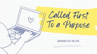 Finding Your Calling