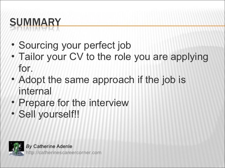 what would be your ideal job