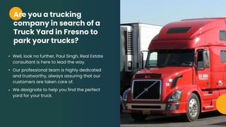 Finding your next Truck Yard in Fresno CA